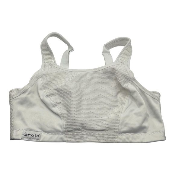 Glamorise Other - Glamorise Women's White Sports Bra 36D Custom Bounce Control